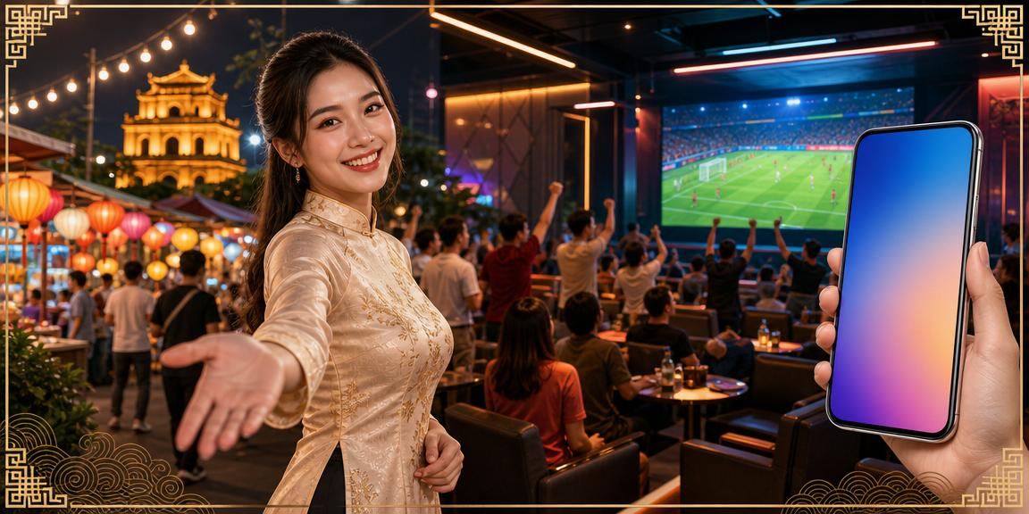Người dùng Hà Nội xem trải nghiệm casino mobile trong không khí chợ đêm